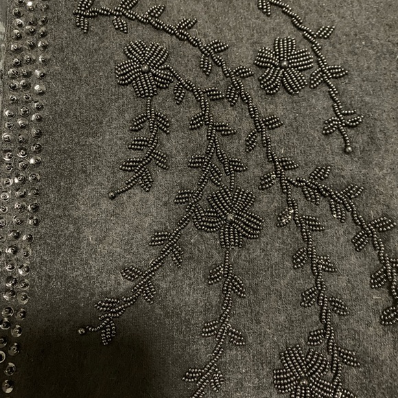 VINTAGE FAB LU BEADED SWEATER - Picture 7 of 8